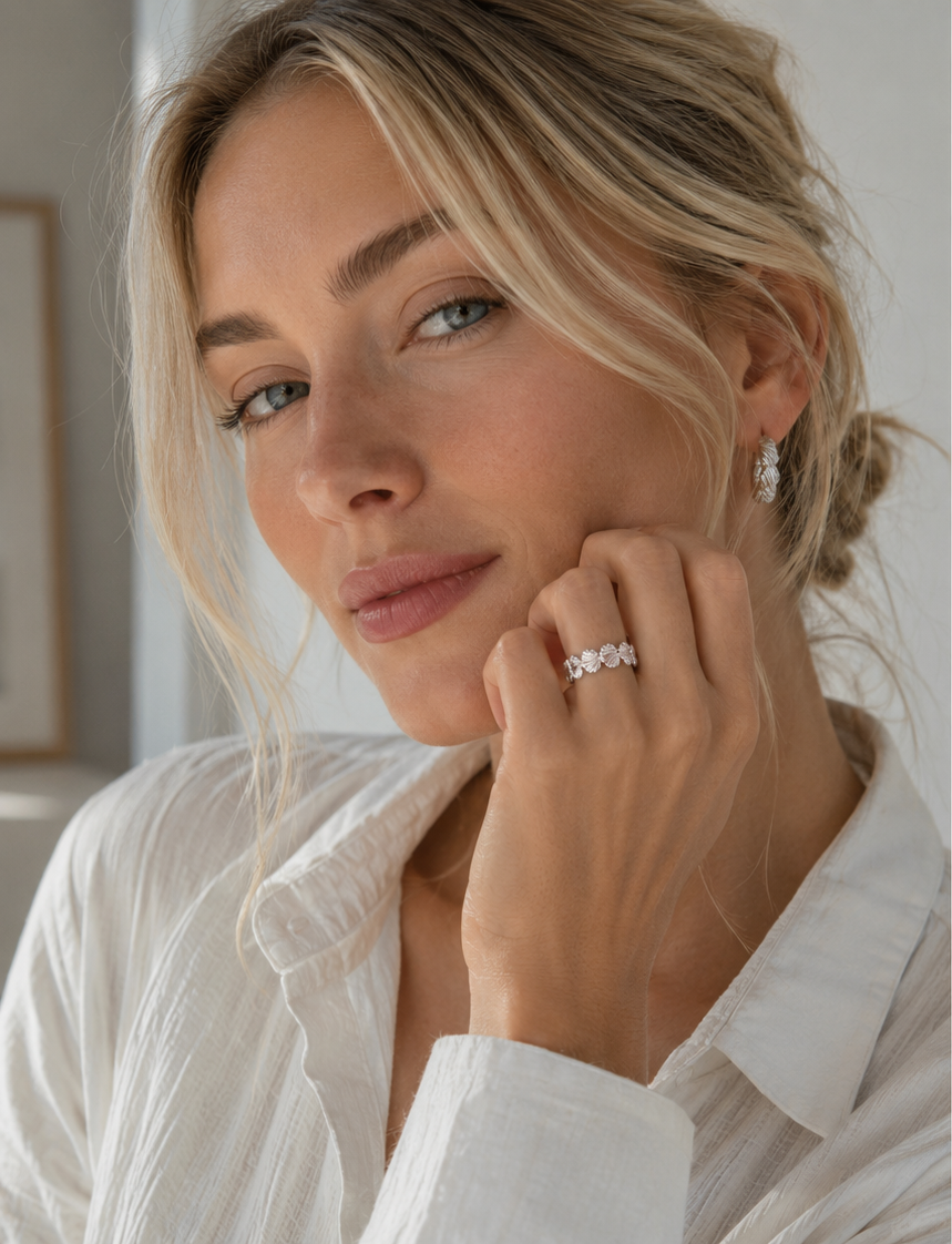 bague en acier inoxydable