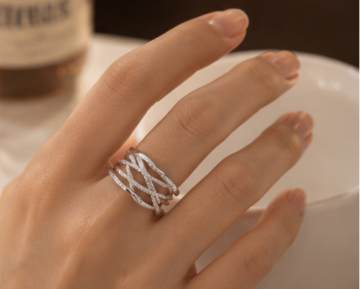 bague en argent